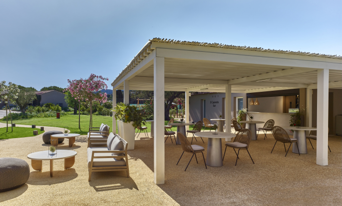 Il Canneto Bar with Outdoor Seating Area and Garden View